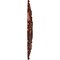 Ekena Millwork Riley Ceiling Medallion (Fits Canopies up to 4 5/8"), 18"OD x 3 1/2"ID x 1 1/2"P, Antique Copper CM18RLACS - alternate 2